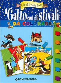 Il Gatto con gli Stivali Da Colorare