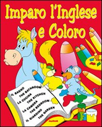 Imparo l'inglese e coloro il bagno, la cucina, la camera Imparo l'inglese e coloro il bagno, la cucina, la camera