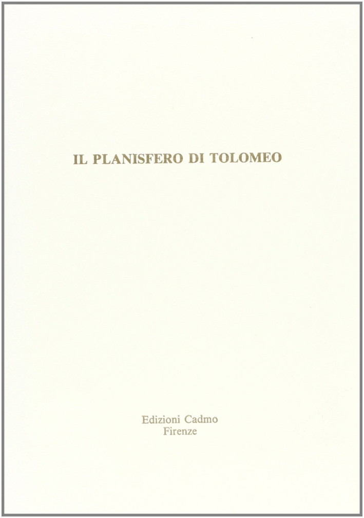 Il planisfero di Tolomeo Il planisfero di Tolomeo