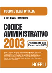 Codice amministrativo 2003 Codice amministrativo 2003