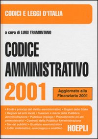 Codice amministrativo 2001 Codice amministrativo 2001