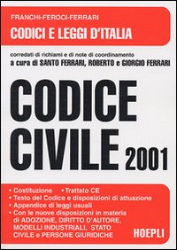 Codice civile 2001 Codice civile 2001