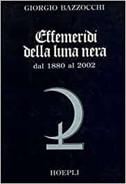 Effemeridi della luna nera dal 1880 al 2002