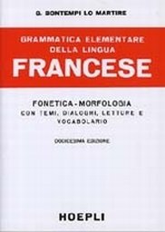 Grammatica elementare della lingua francese