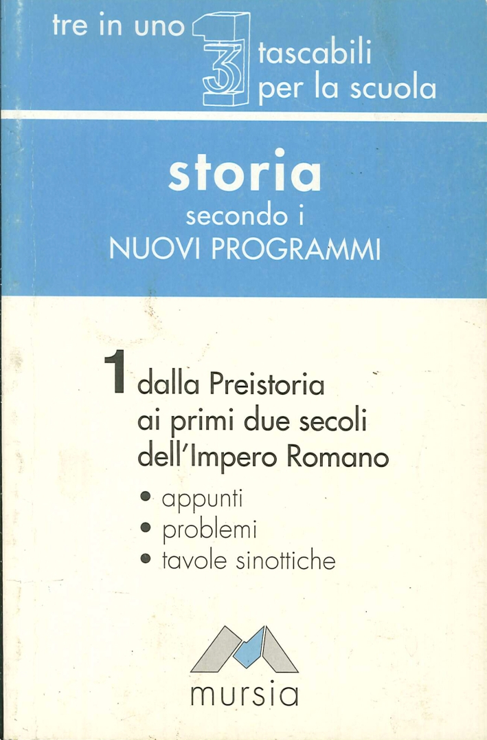 Storia secondo i nuovi programmi. Vol. 1 Storia secondo i nuovi programmi. Vol. 1