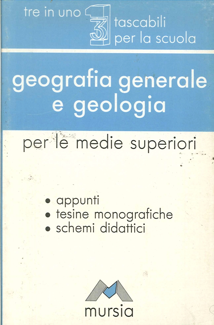 Geografia generale e geologia