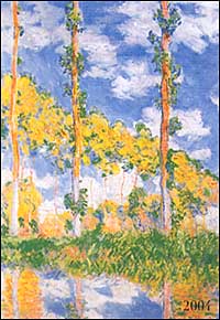 Monet. Agenda settimanale 2004 Monet. Agenda settimanale 2004