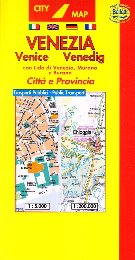 Venezia 1:5.000. Con guida turistica Venezia 1:5.000. Con guida turistica