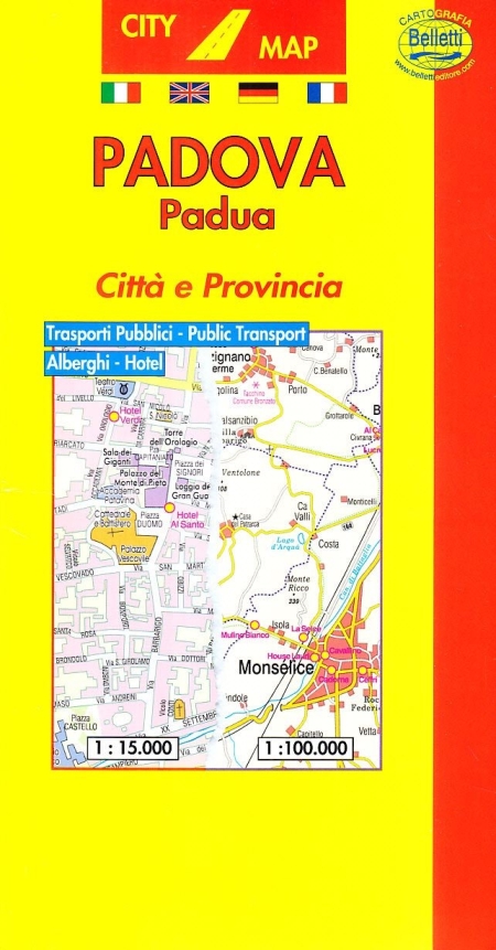 Padova 1:11.000. Con guida turistica Padova 1:11.000. Con guida turistica