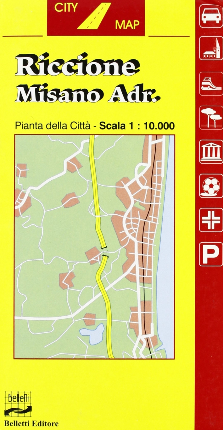 Riccione. Misano 1:10.000. Riccione. Misano 1:10.000.