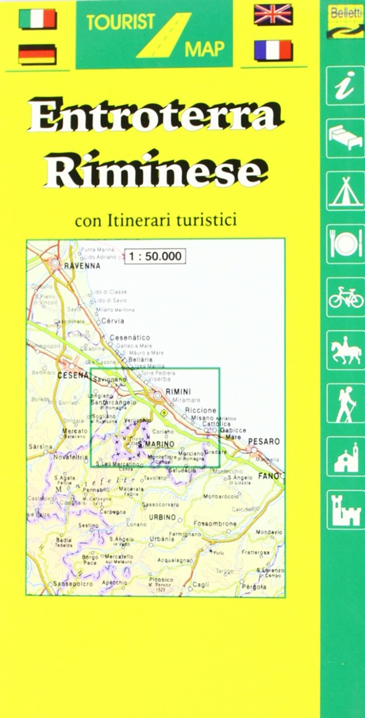 Entroterra riminese 1:50.000 Entroterra riminese 1:50.000