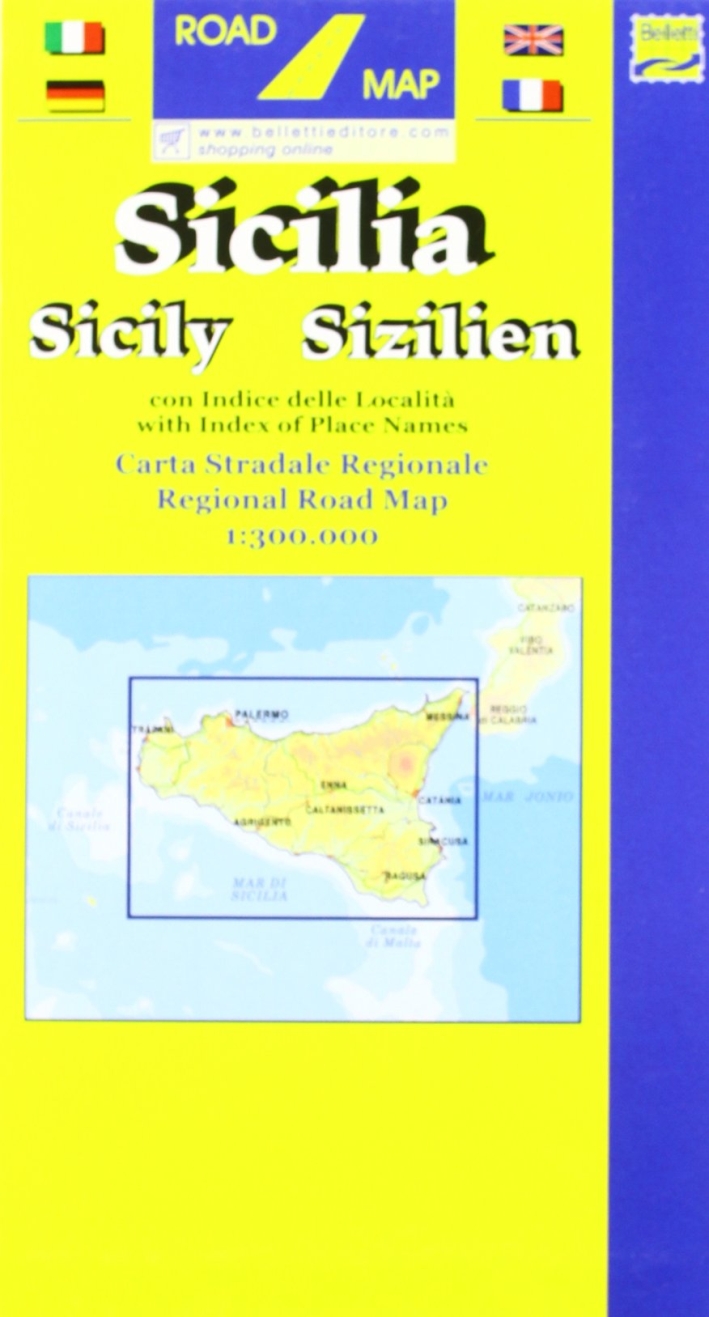 Sicilia 1:300.000. Sicilia 1:300.000.