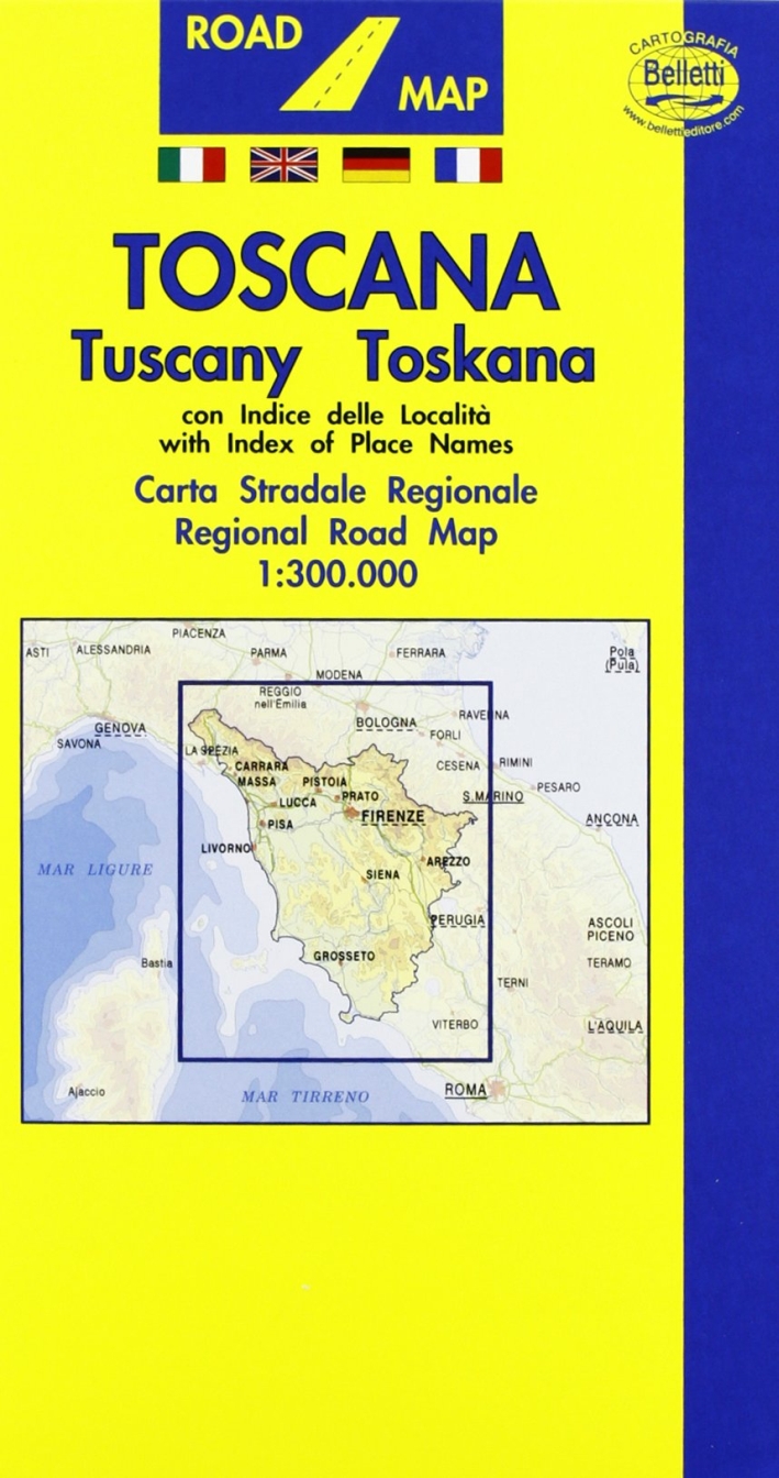 Toscana 1:300.000. Toscana 1:300.000.