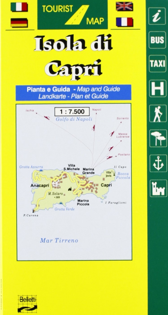 Isola di Capri 1:50.000 Isola di Capri 1:50.000