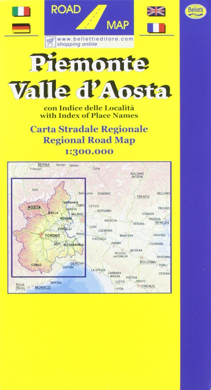 Piemonte e Valle d'Aosta 1:300.000 Piemonte e Valle d'Aosta 1:300.000