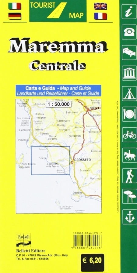 Maremma centrale 1:50.000 Maremma centrale 1:50.000