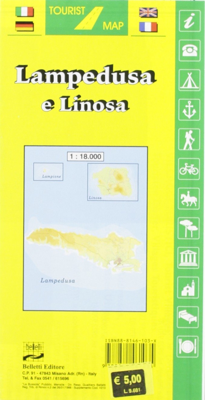 Lampedusa e Linosa 1:50.000 Lampedusa e Linosa 1:50.000