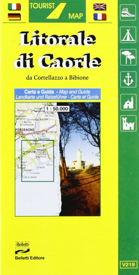 Litorale di Caorle da Cortellazzo a Bibione 1:50.000 Litorale di Caorle da Cortellazzo a Bibione 1:50.000