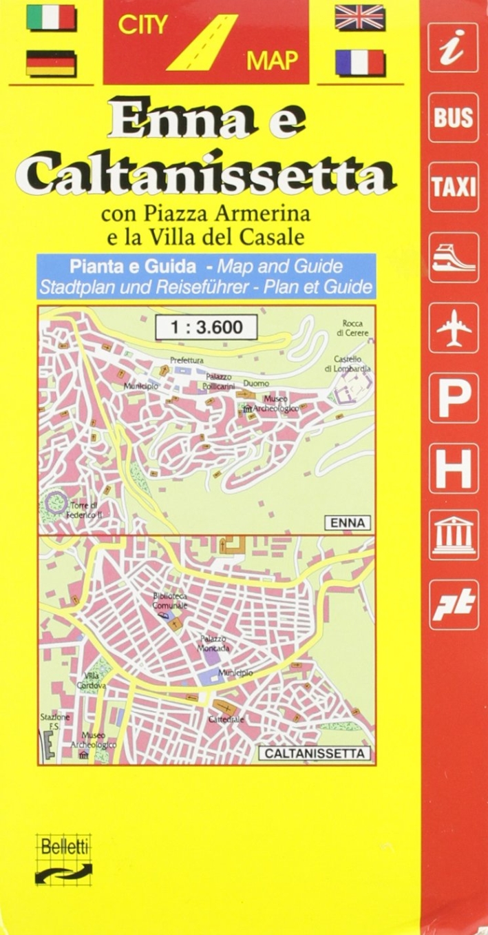 Enna. Caltanissetta 1:3.600 Enna. Caltanissetta 1:3.600