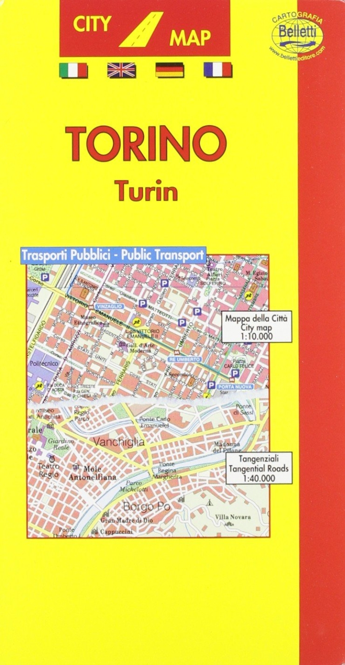 Torino. Con trasporti pubblici 1:10.000 Torino. Con trasporti pubblici 1:10.000