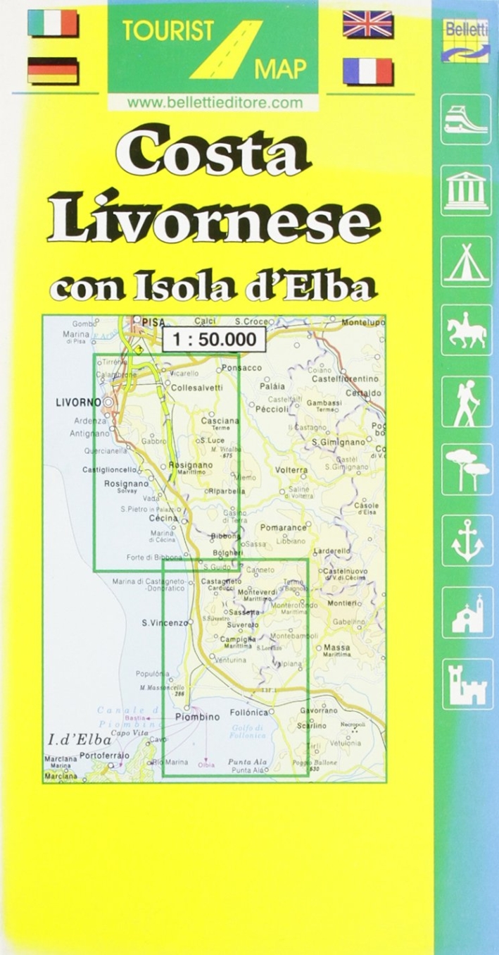 Costa livornese 1:50.000 Costa livornese 1:50.000