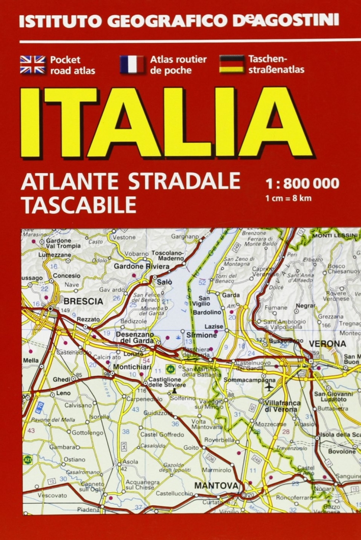 Italia. Atlante stradale tascabile 1:800.000 Italia. Atlante stradale tascabile 1:800.000