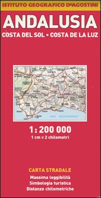 Andalusia. Costa del Sol, Costa de la Luz 1:200.000 Andalusia. Costa del Sol, Costa de la Luz 1:200.000