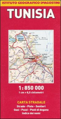 Tunisia 1:850.000 Tunisia 1:850.000