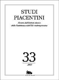 Studi Piacentini. Vol. 33. Studi Piacentini. Vol. 33.