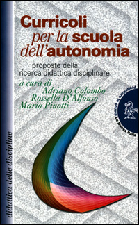 Curricoli per la scuola dell'autonomia. Proposte della ricerca didattica disciplinare Curricoli per la scuola dell'autonomia. Proposte della ricerca didattica disciplinare