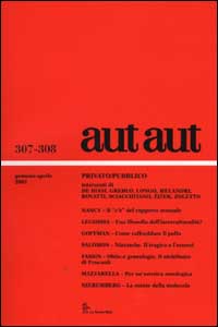 Aut aut (307-308) Aut aut (307-308)