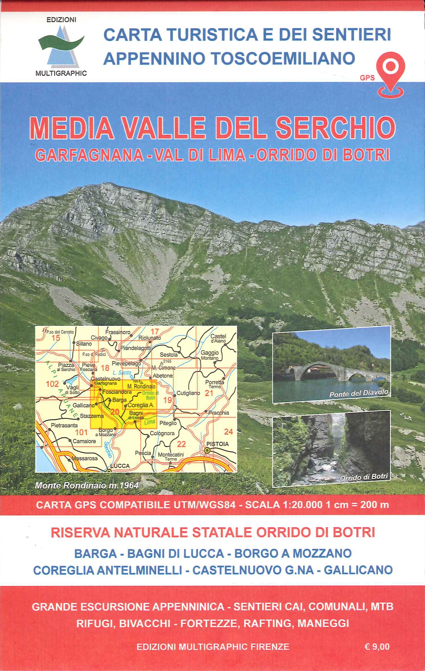 Media Valle del Serchio. Garfagnana, Val di Lima. 20. Scala 1:25.000 Media Valle del Serchio. Garfagnana, Val di Lima. 20. Scala 1:25.000