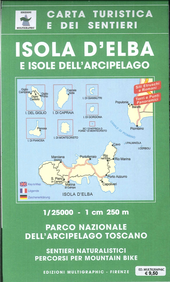 Isola d'Elba e isole dell'arcipelago. 1:25.000. 502 Isola d'Elba e isole dell'arcipelago. 1:25.000. 502