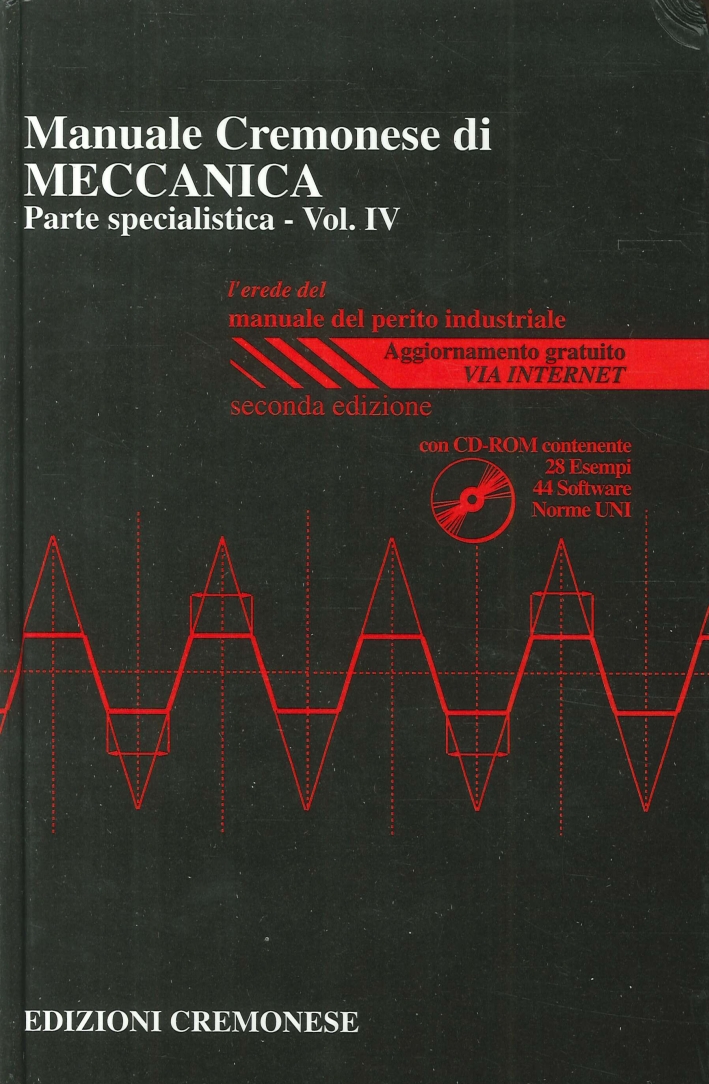 9788870838008 - Manuale Cremonese di meccanica, elettrotecnica,  elettronica. Vol. 2 
