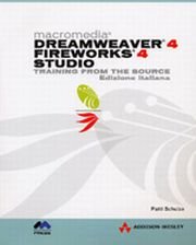Macromedia Dreamweaver 4. Fireworks 4. Studio. Training from the source. Con CD-ROM