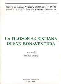 La filosofia cristiana di s. Bonaventura