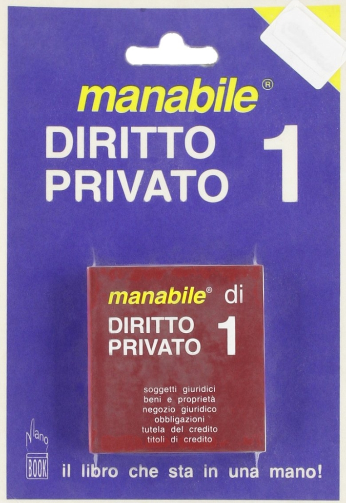 Diritto privato. Vol. 1 Diritto privato. Vol. 1