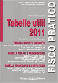 Tabelle utili 2011 Tabelle utili 2011