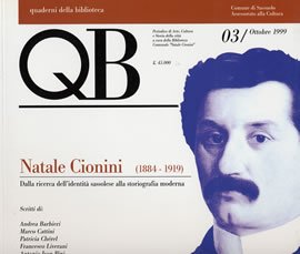 QB. Vol. 3: Natale Cionini. 1884-1919 QB. Vol. 3: Natale Cionini. 1884-1919