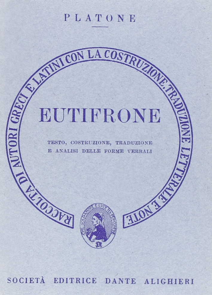 Eutifrone. Versione interlineare Eutifrone. Versione interlineare