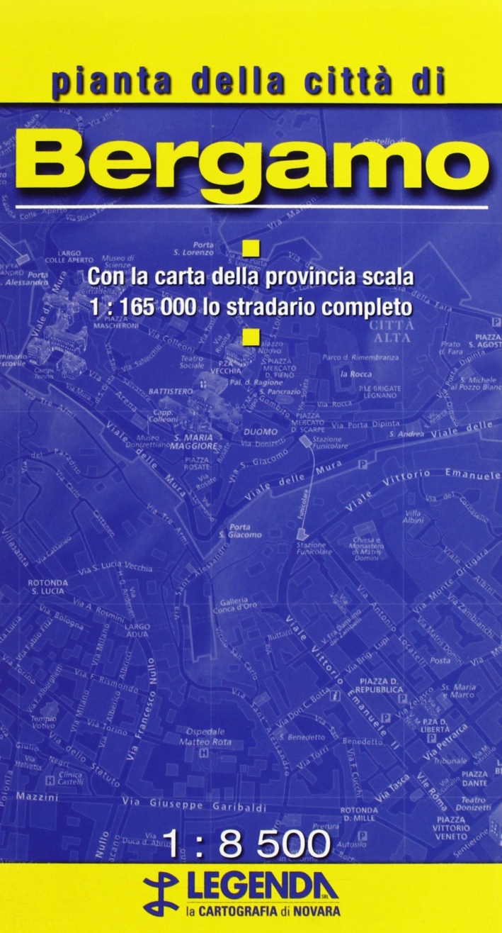 Pianta di Bergamo Pianta di Bergamo