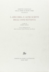 I «Discorsi» e altri scritti degli anni Settanta