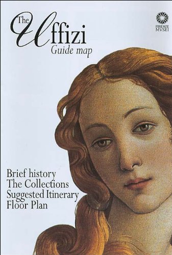 The Uffizi. Guide map