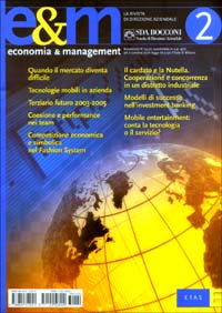 Economia & management. Vol. 2 Economia & management. Vol. 2