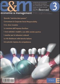 Economia & management. Vol. 3 Economia & management. Vol. 3