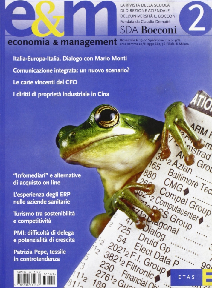 Economia & management. Vol. 2 Economia & management. Vol. 2