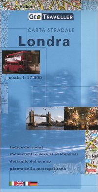 Londra. Carta stradale 1:17.500. Londra. Carta stradale 1:17.500.