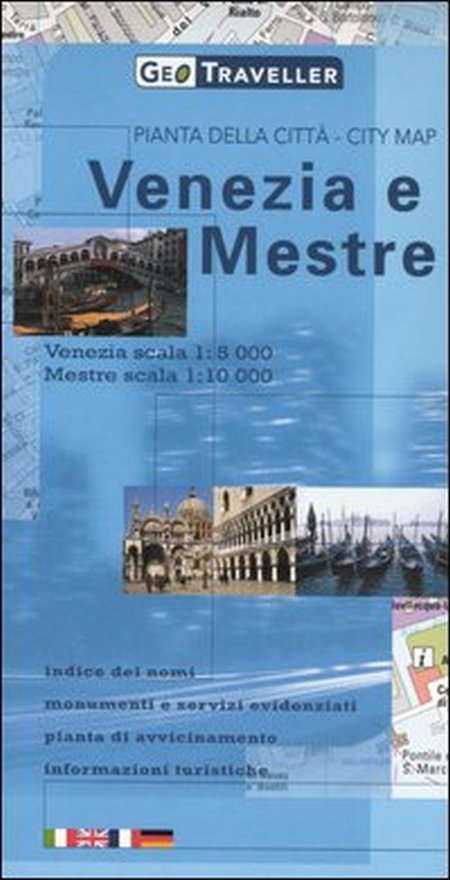 Venezia. Pianta della città 1:5.000-Mestre. Pianta della città 1:10.000 Venezia. Pianta della città 1:5.000-Mestre. Pianta della città 1:10.000