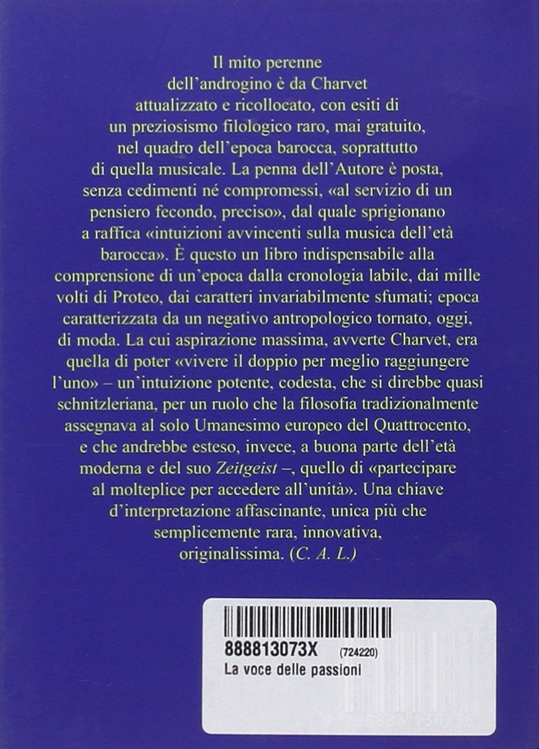 La voce delle passioni La voce delle passioni