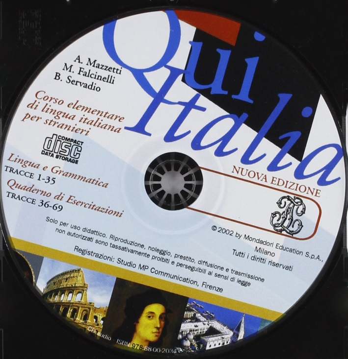 Qui Italia. CD Qui Italia. CD